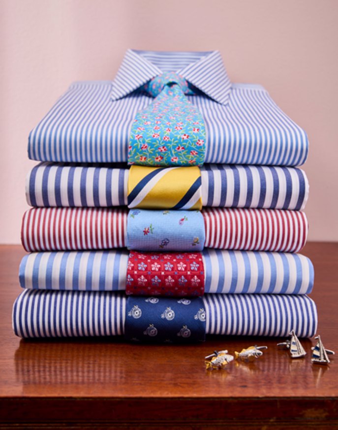 Sky Bengal Stripe Shirt