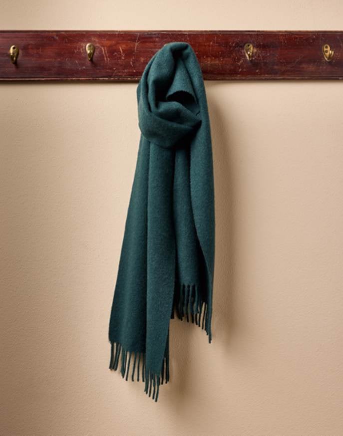 Cashmere Scarf - Bottle Green