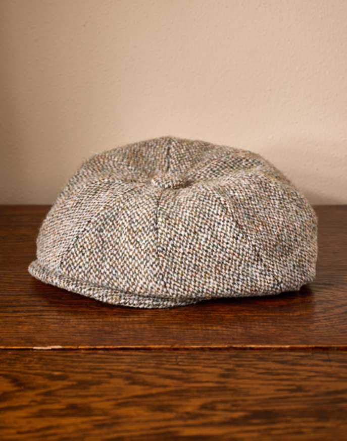 Newsboy Cap - Pebble Tweed