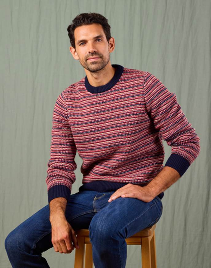 Healey Crew Neck - Navy