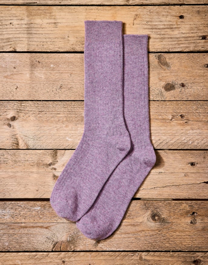 Cashmere Socks - Heather