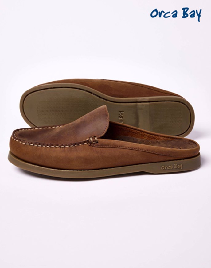 Mule Deck Shoes - Sand