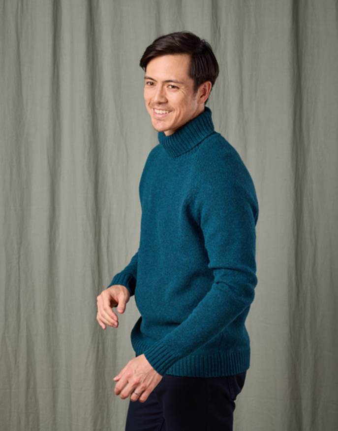 Dalesway Roll Neck - Teal