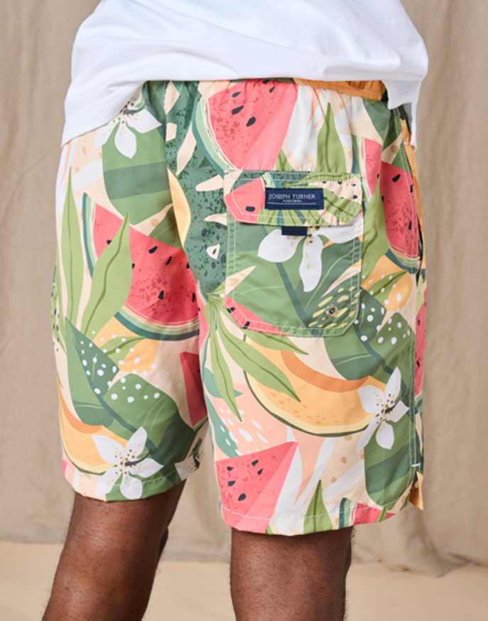 Swimming Trunks - Watermelon