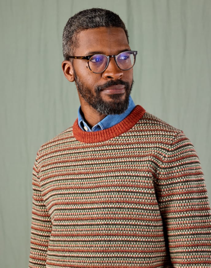 Healey Crew Neck - Orange