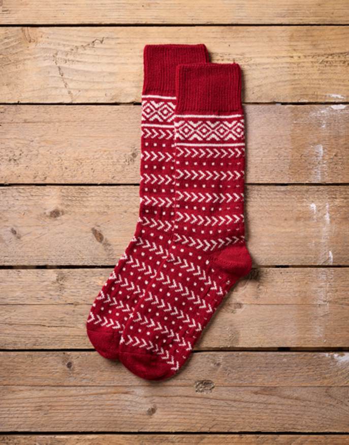 Nordic Socks - Red