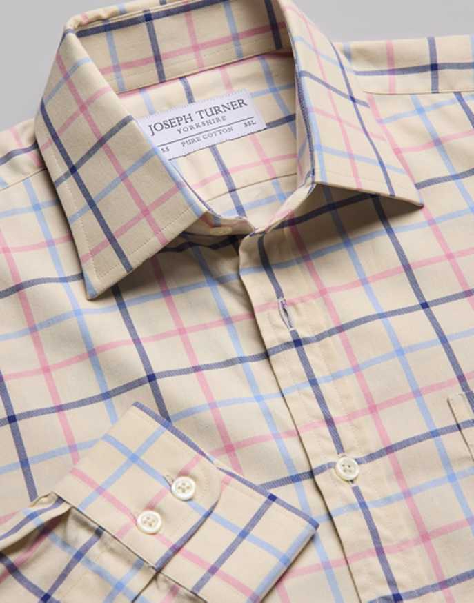 Blue/Pink Country Check Shirt