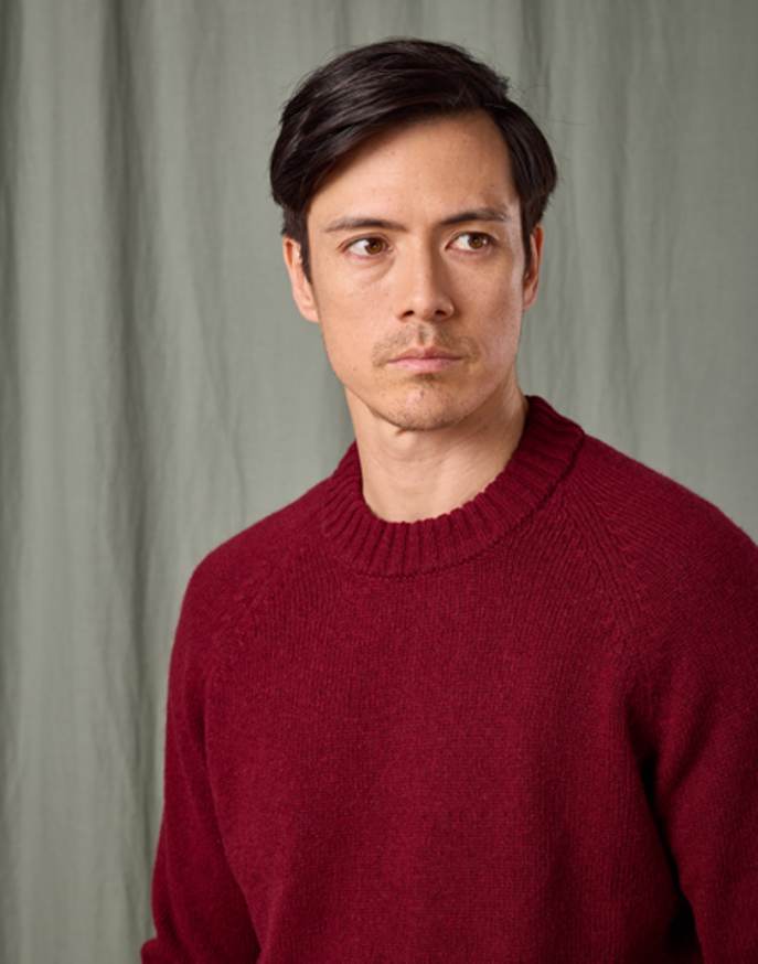 Dalesway Crew Neck - Burgundy
