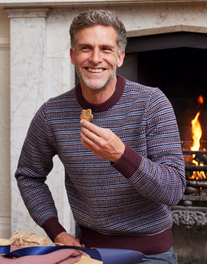 Healey Crew Neck - Burgundy