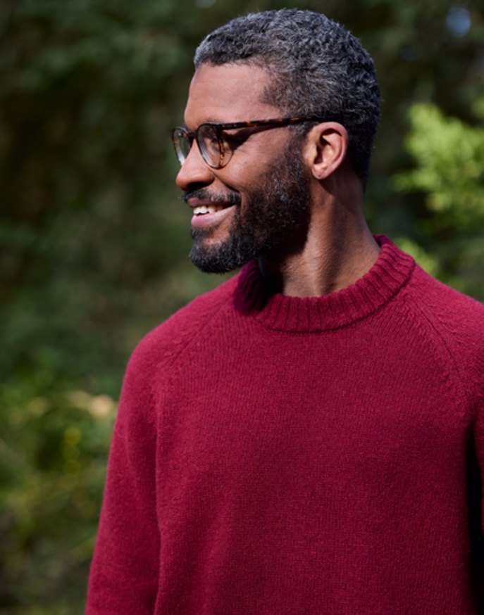 Dalesway Crew Neck - Burgundy