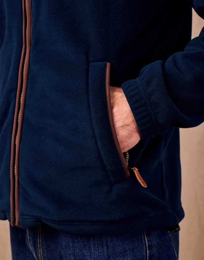 Fleece Jacket - Navy