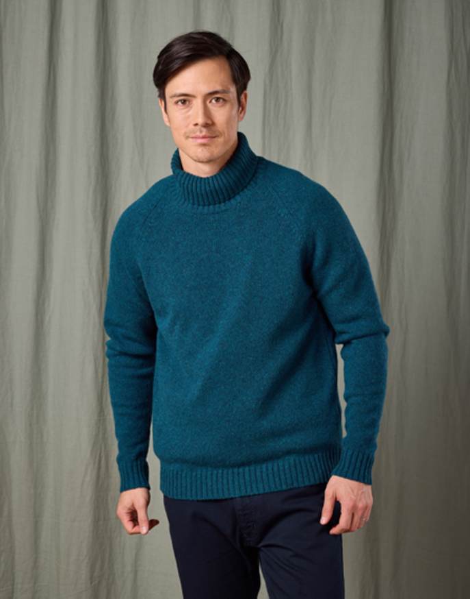 Dalesway Roll Neck - Teal