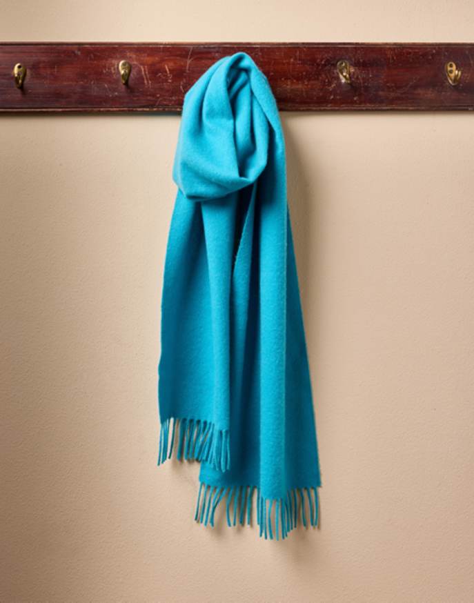 Cashmere Scarf - Peacock