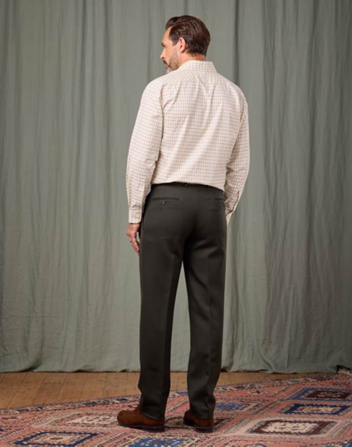 Cavalry Twill Trousers - Dark Olive