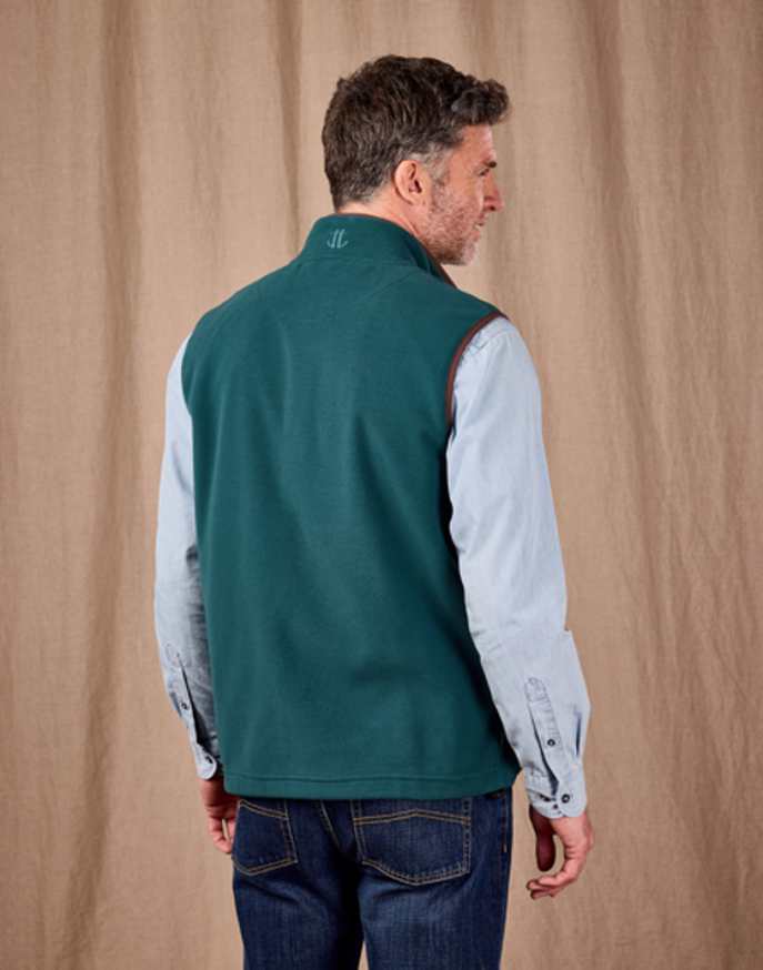Fleece Gilet - Teal