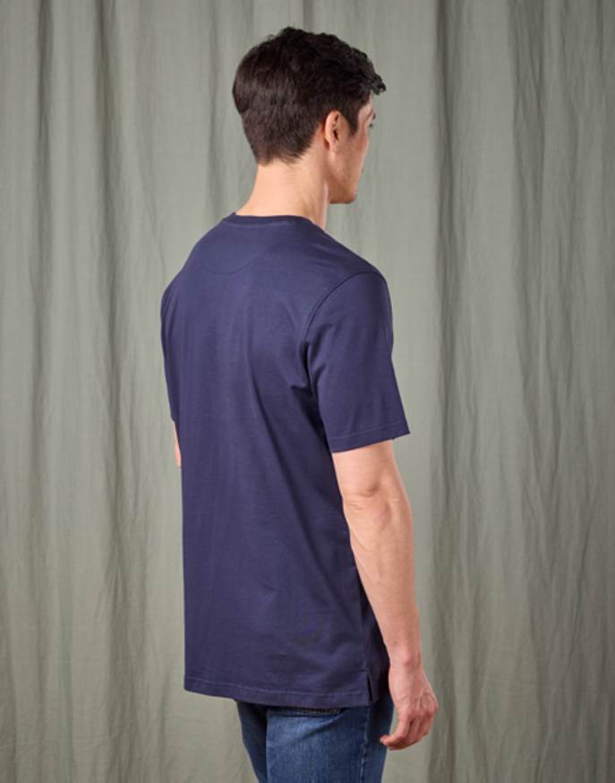 Cotton T Shirt - Navy