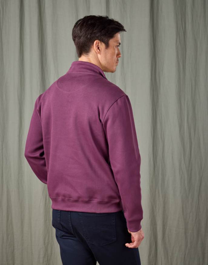 Half Zip Sweatshirt - Fig