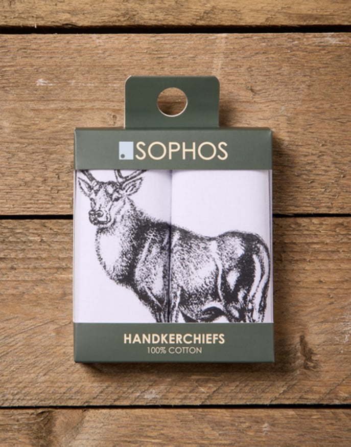Cotton Handkerchiefs - Stag