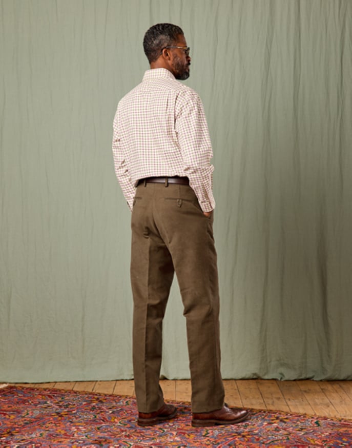 Moleskin Trousers - Khaki