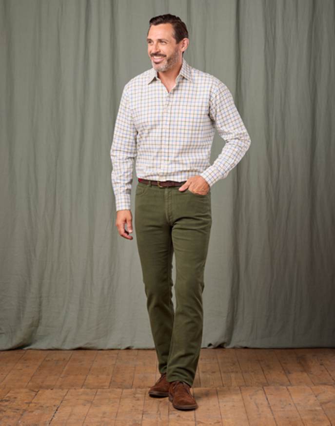 Moleskin Jeans - Green