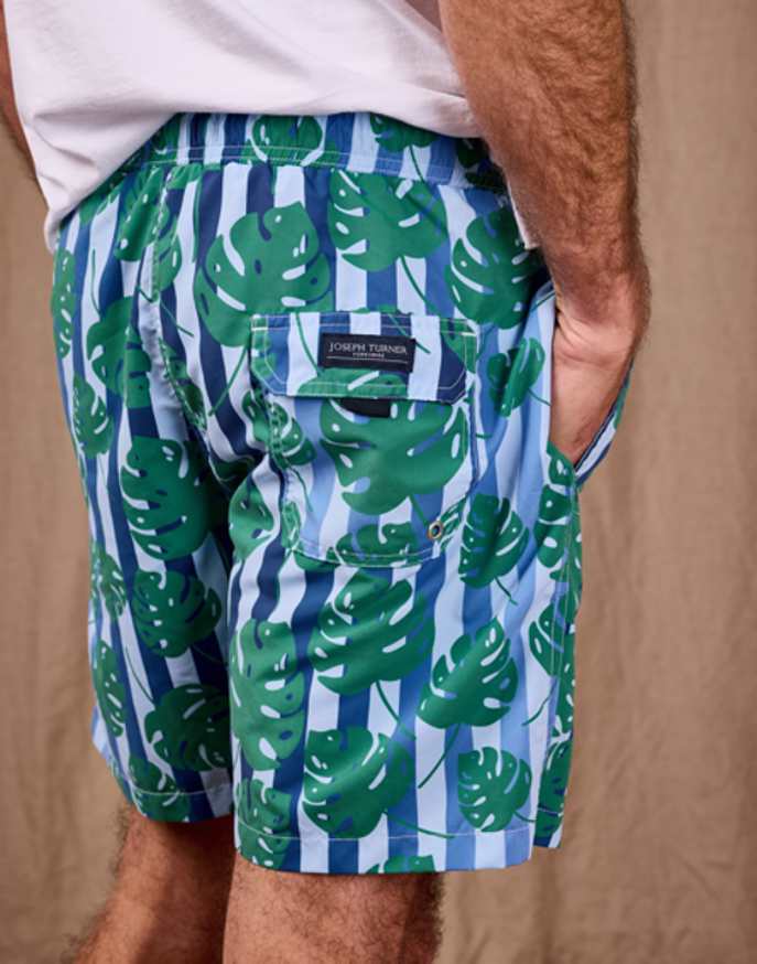 Swimming Trunks - Monstera Leaves