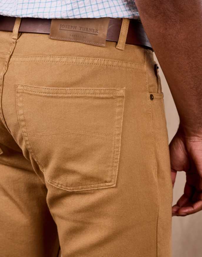 Twill Jeans - Tan