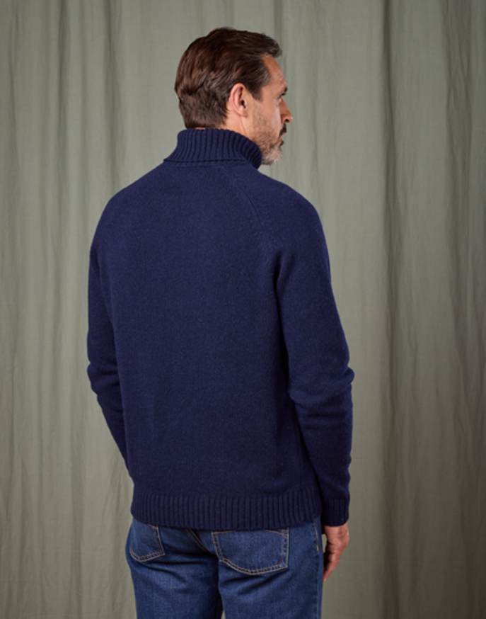 Dalesway Roll Neck - Navy