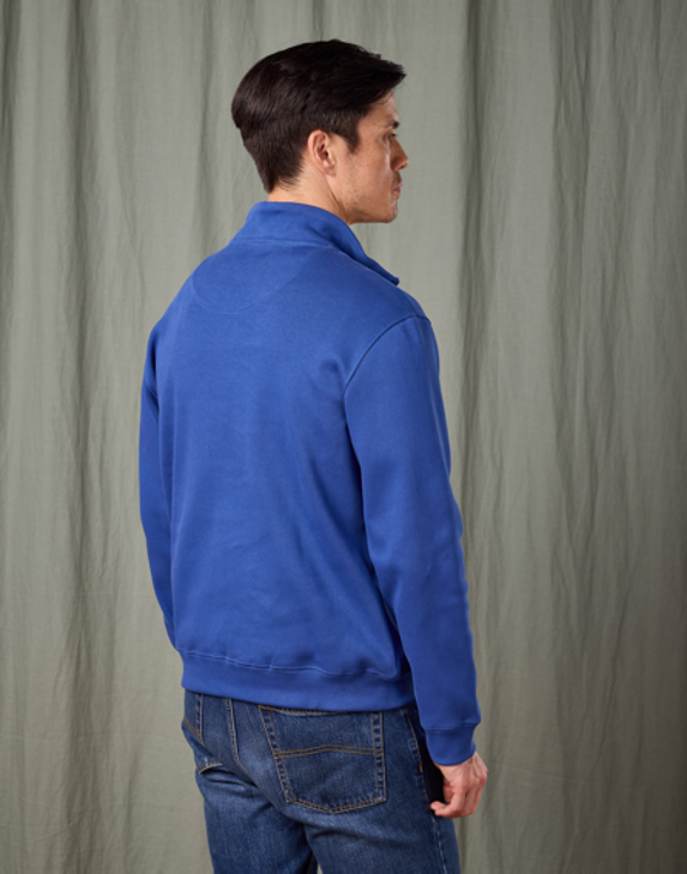 Half Zip Sweatshirt - Dark Blue