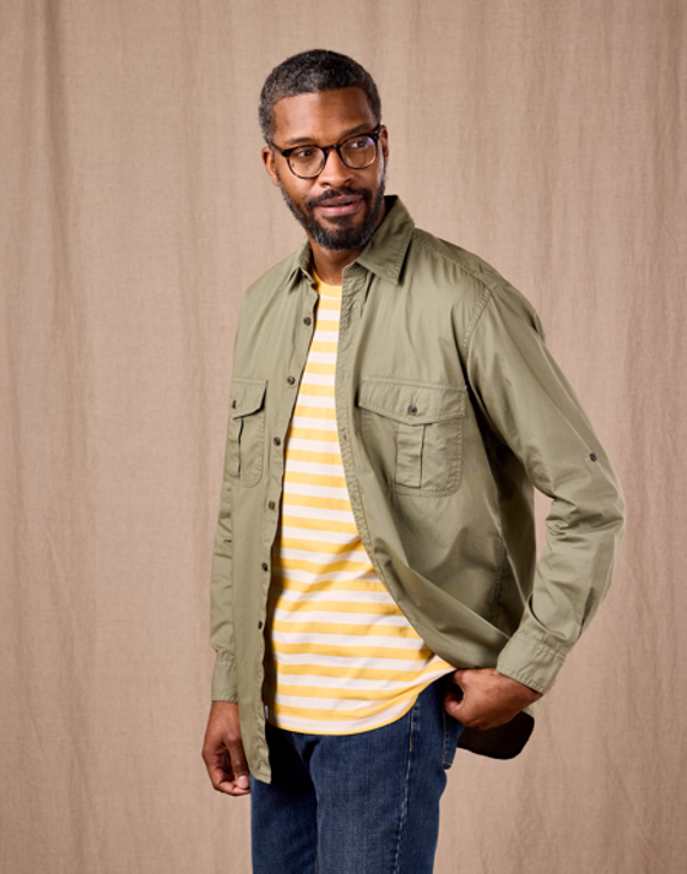 Safari Shirt - Light Olive