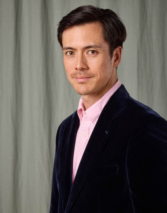 Classic Velvet Jacket - Navy