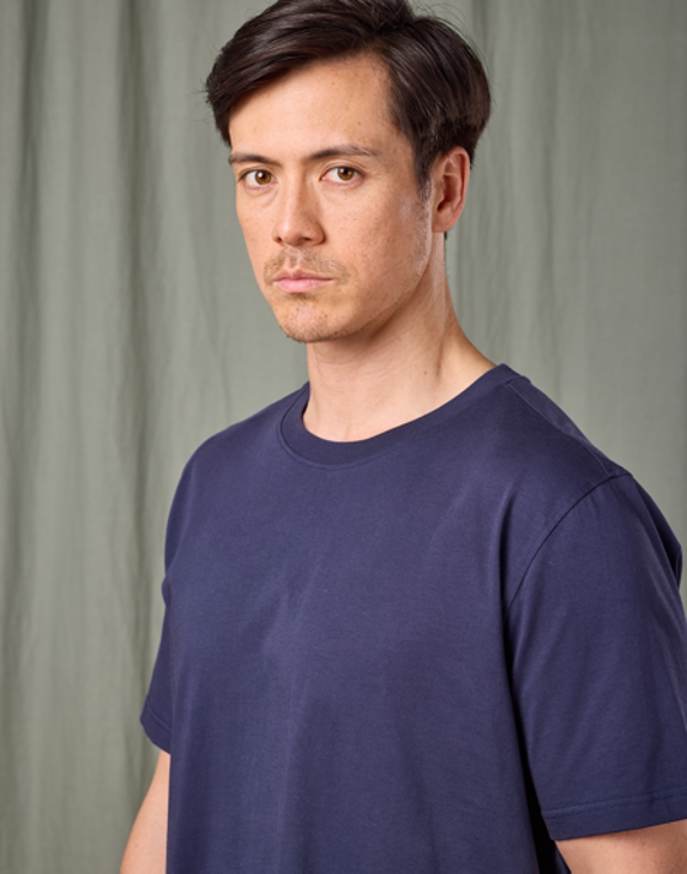 Cotton T Shirt - Navy