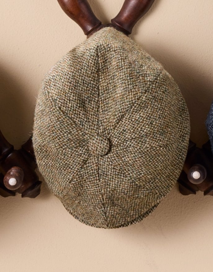 Newsboy Cap - Pebble Tweed