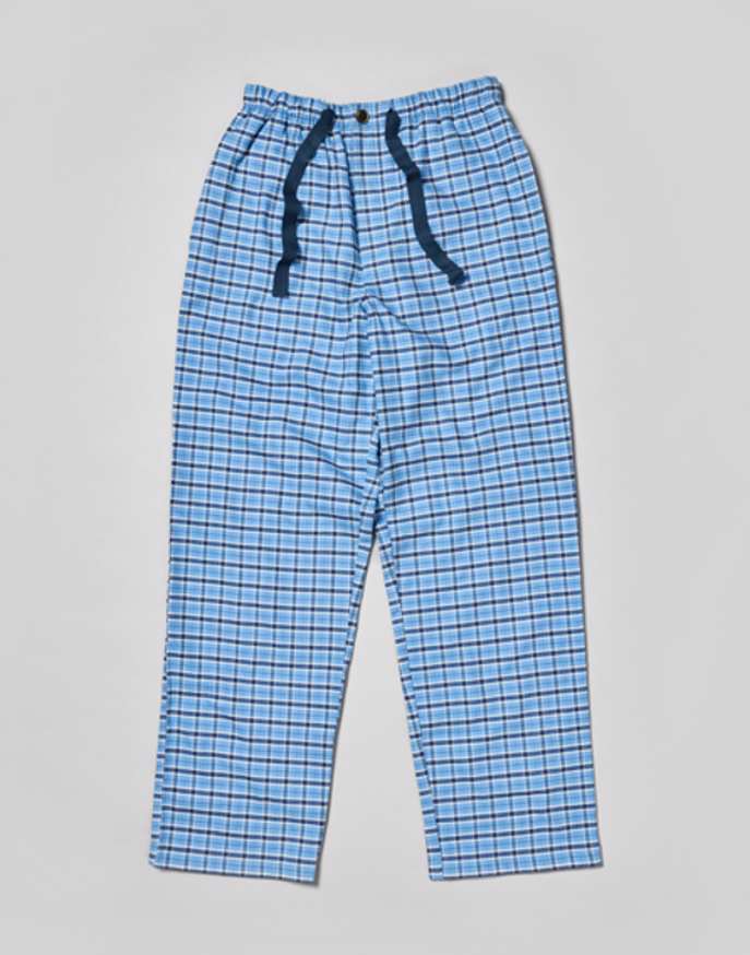 Pyjama Bottoms - Blue/Navy (brushed)