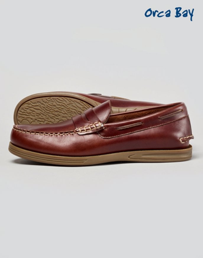 Kip Deck Shoes - Saddle