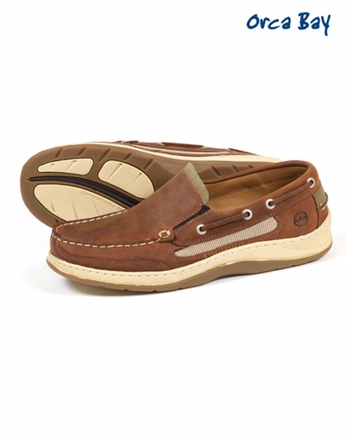 Largs Deck Shoes - Sand