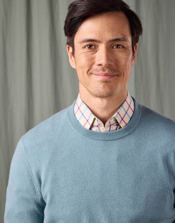 Cashmere Crew Neck - Ultramarine