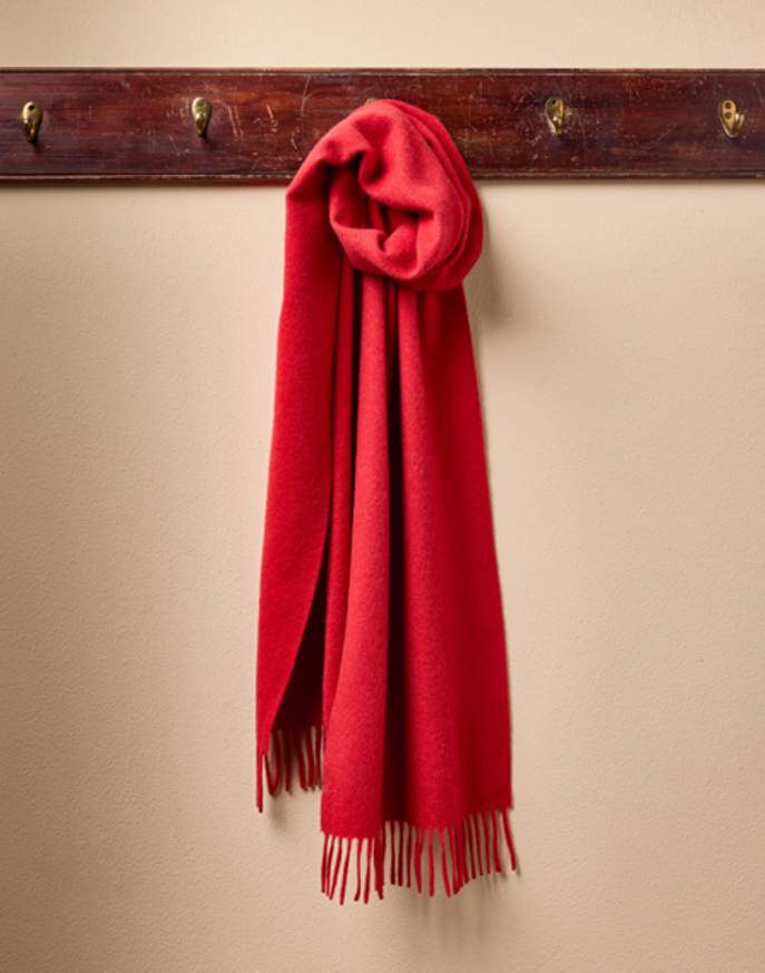 Cashmere Scarf - Red