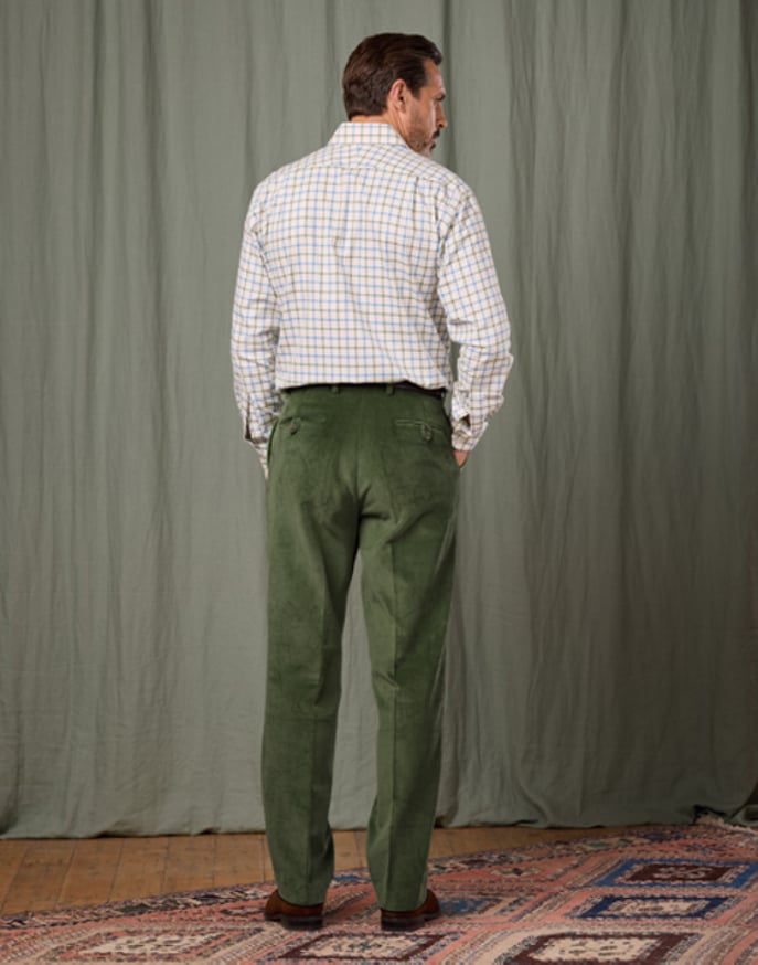 Corduroy Trousers - Forest