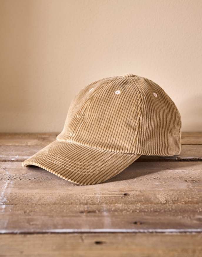 Corduroy Baseball Cap - Sand