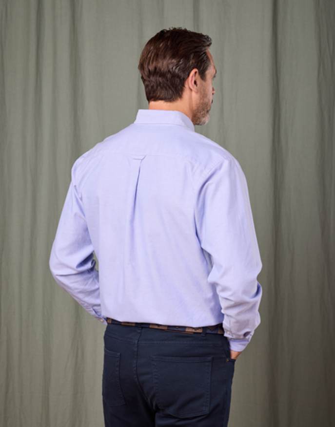 Button Down Oxford Shirt - Blue