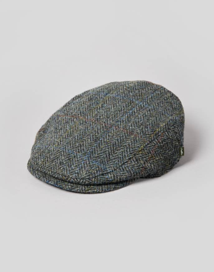 Tweed Flat Cap - Granite