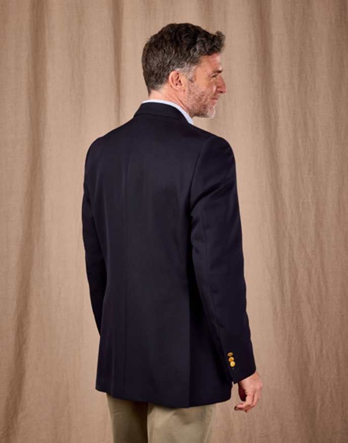 Single Breasted Blazer - Navy