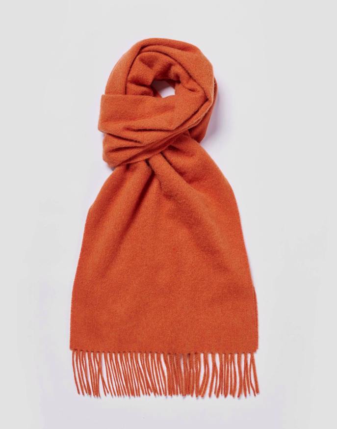 Cashmere Scarf - Orange