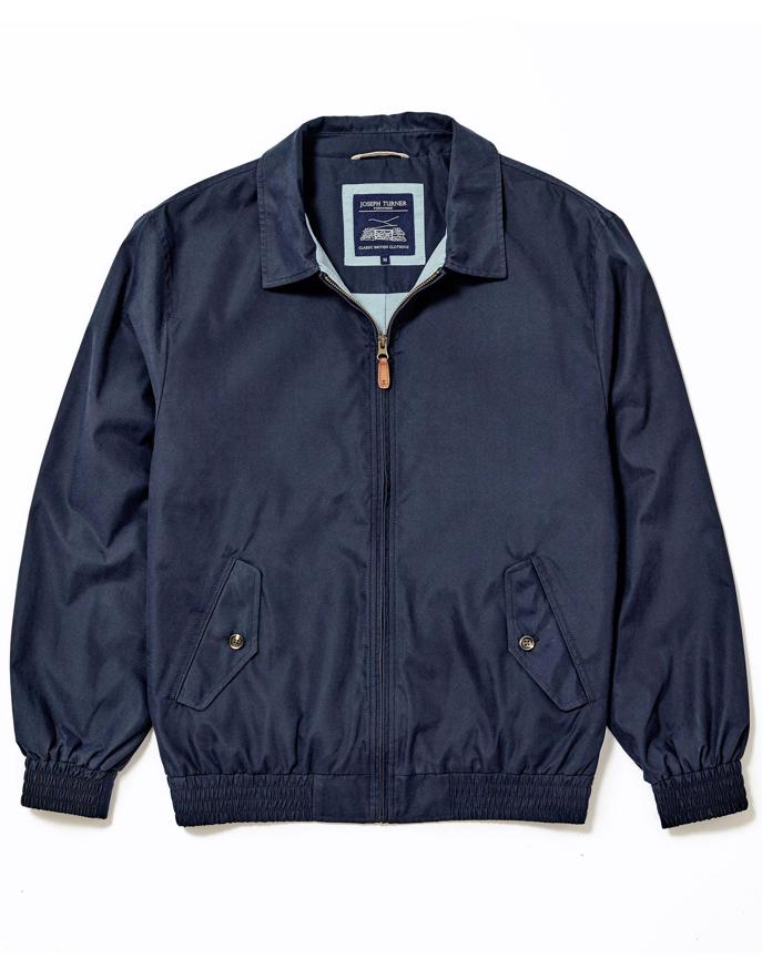 Harrington Coat - Navy
