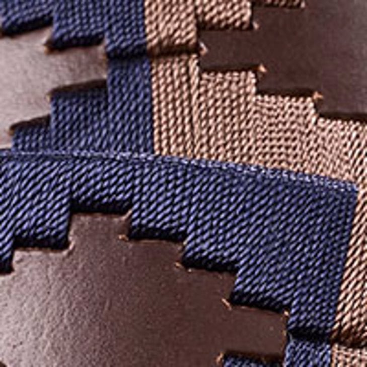 Navy/Brown