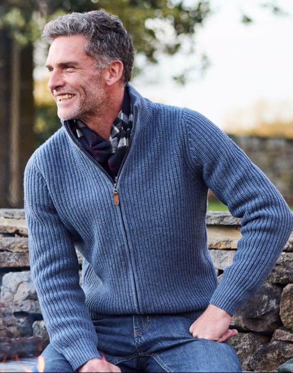 Men's Shawl Collar Cardigan | Free UK Returns