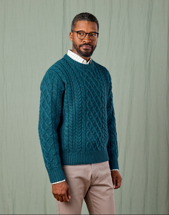 Men's Aran Knitwear | Winter Layering from Joseph Turner