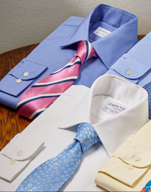 paul frederick dress shirts Comfort Stretch Non-Iron Plaid Dress Shirt With Contrast Trim