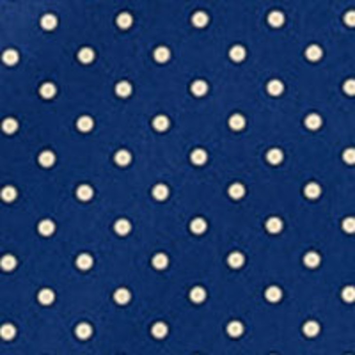 Navy/White Polkadot (fine)
