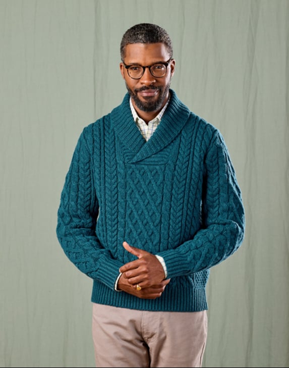 Men's Aran Knitwear | Winter Layering from Joseph Turner